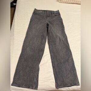 American Eagle Outfitters Dark Gray Flare Jeans 2R